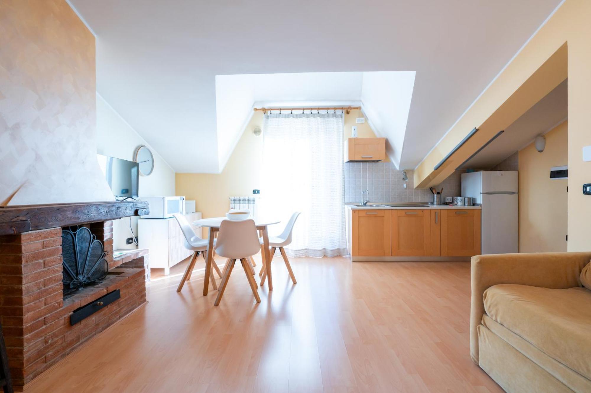 Apartament La Mansarda Castel Di Sangro Zewnętrze zdjęcie